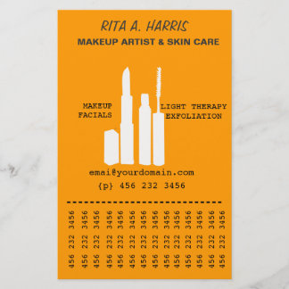 Lipstick Makeup Artist  Cosmetics Beauty Flyer