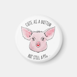 Lipstick on a pig magnet