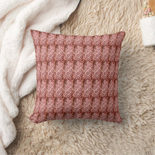 Lipstick Print Abstract Cushion