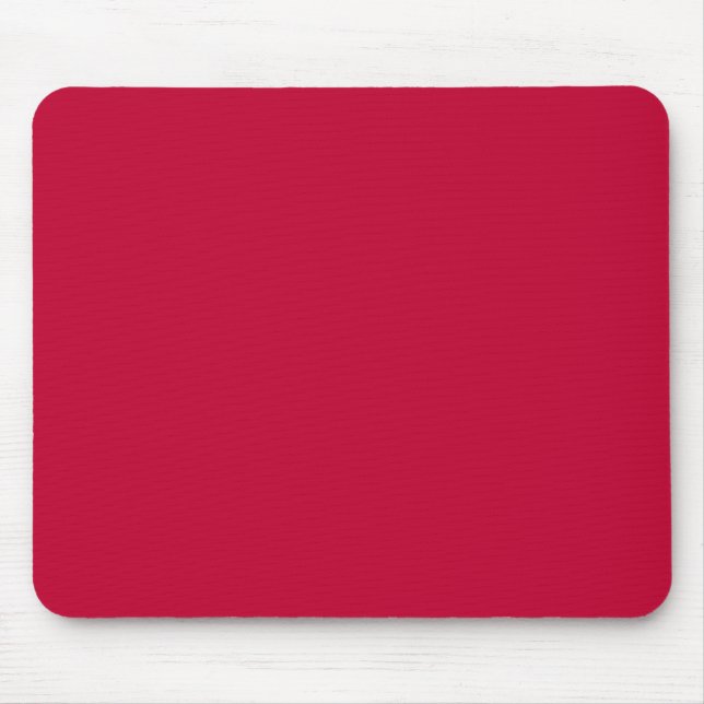 Lipstick Red (solid colour) Mouse Pad (Front)