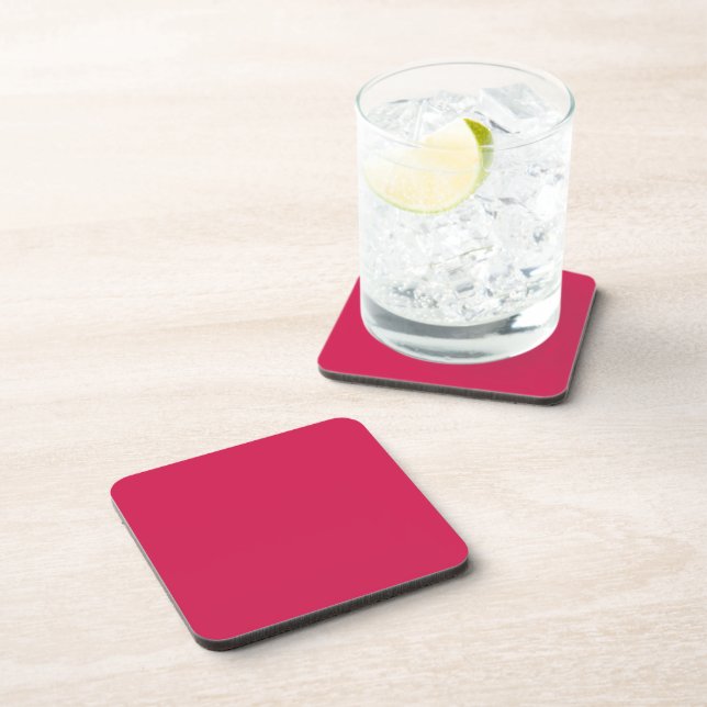 Lipstick  (solid colour) Crimson Coaster (Right Side)