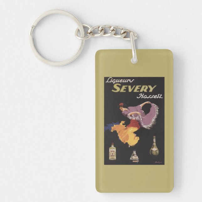 Liqueurs Severy Hasselt Promotional Poster Key Ring (Front)