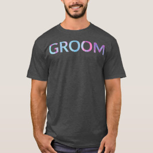 Liquid Art Pour Groom T-Shirt
