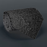 Liquid Black Gloss Neck Tie<br><div class="desc">Our 'Liquid Black Gloss Neck Tie' is a must-have for modern style. Its sleek, reflective black pattern adds instant sophistication. Perfect for any event, this unique men's necktie is designed to impress. Get yours today and elevate your look effortlessly.</div>