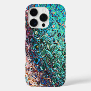 Liquid Blue Gel Abstract iPhone 16 Pro Case