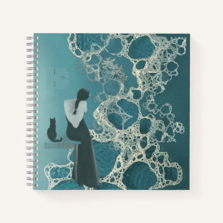 Liquid Blue Reverie — Contemporary Art Collection Notebook