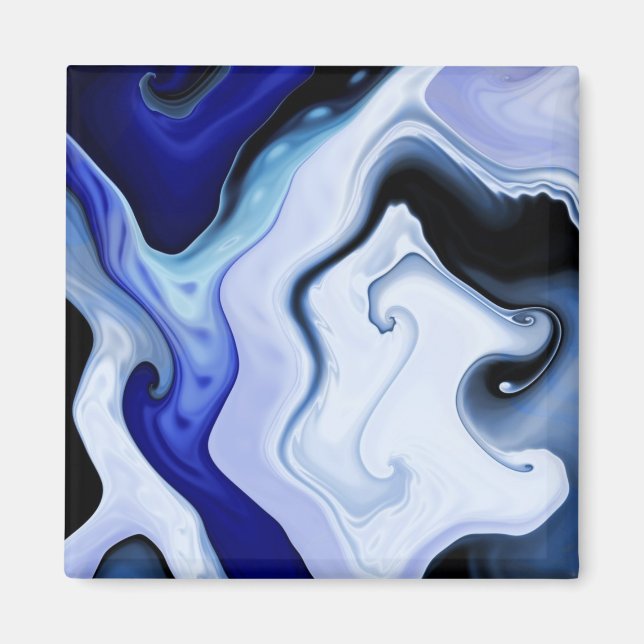 Liquid Blues Magnet (Front)