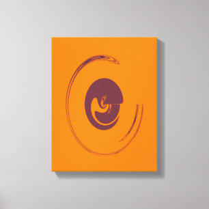 Liquid Circles - Wrapped Canvas
