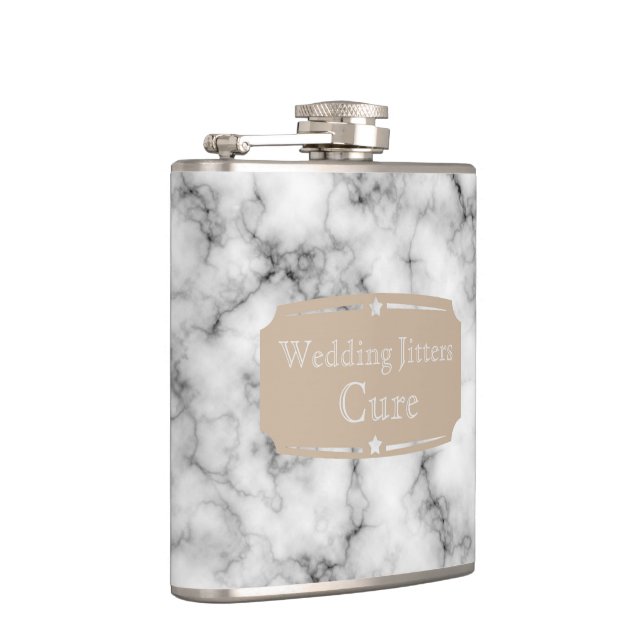 Liquid Courage Wedding Jitters Cure Hip Flask (Right)