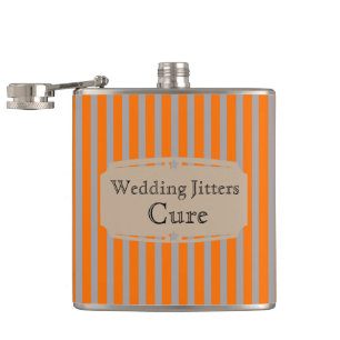 Liquid Courage Wedding Jitters Cure Hip Flask