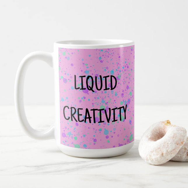 Liquid Creativity Mug (With Donut)