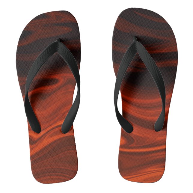 Liquid Fire by Shirley Taylor Jandals (Footbed)