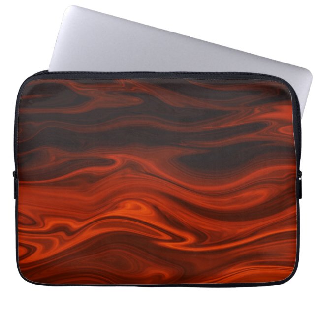 Liquid Fire by Shirley Taylor Laptop Sleeve (Front)