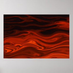 Liquid Fire by Shirley Taylor Poster