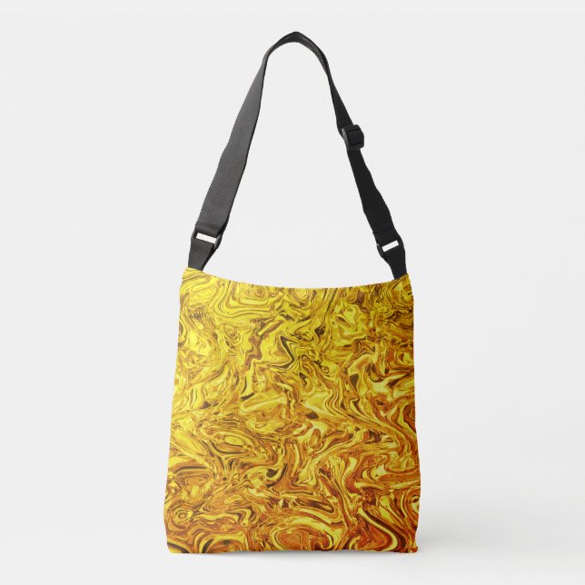 liquid gold crossbody bag (Front)
