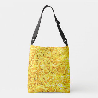 liquid gold crossbody bag