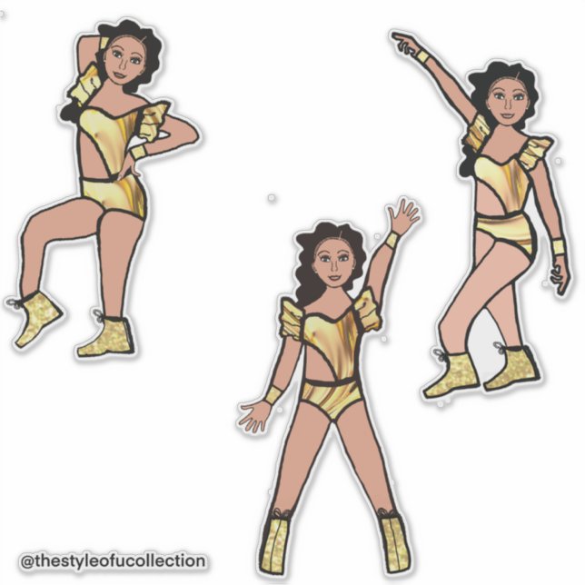 Liquid Gold Dancer #2 (Front)