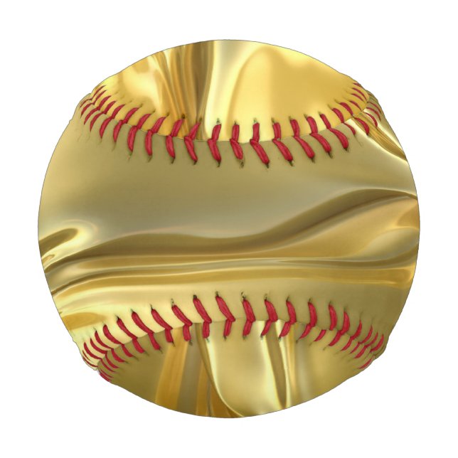 Liquid Gold Digital Print Baseball (Front)