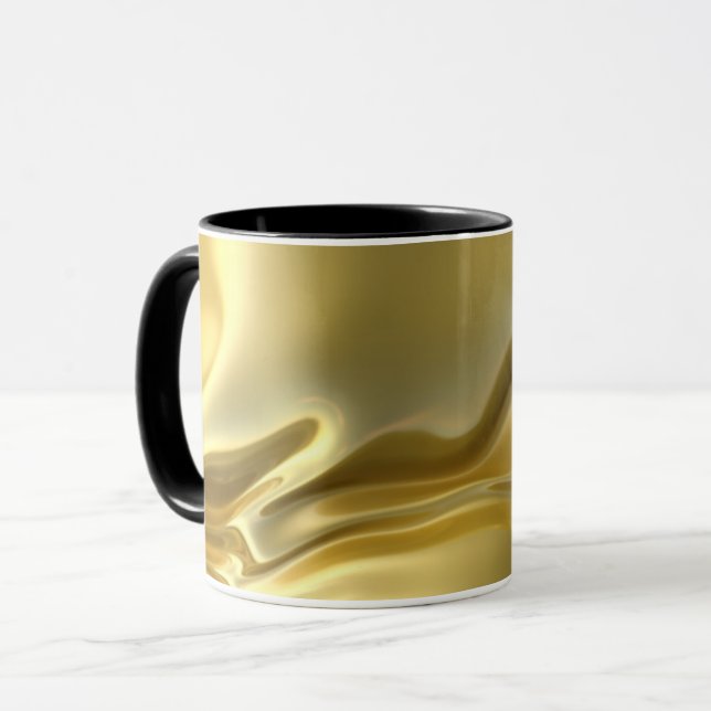 Liquid Gold Digital Print Mug (Front Left)
