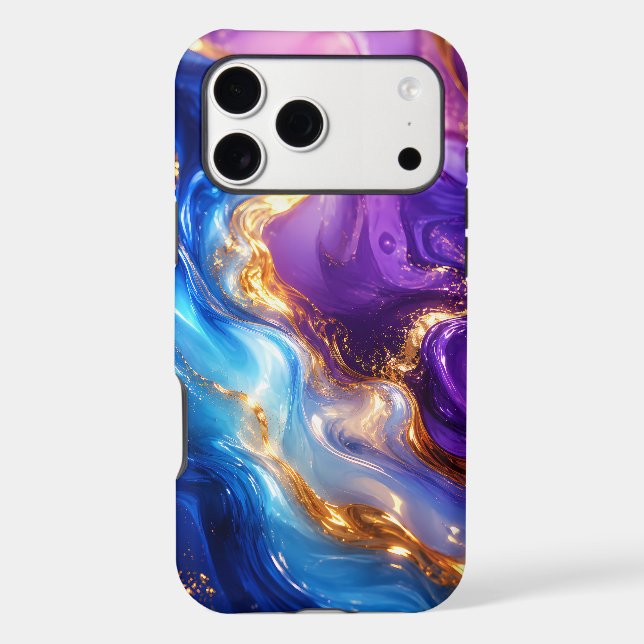 Liquid Gold Luxury Marble Art (Back)