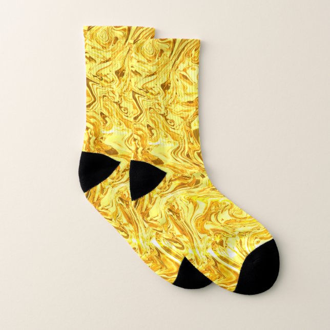 liquid gold socks (Pair)