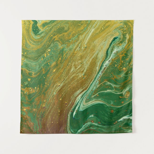 Liquid marble pattern tapestry (Front)