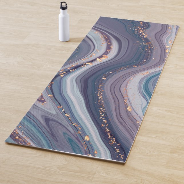 Liquid Marble Stone  Yoga Mat (In Situ)