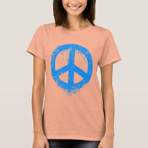Liquid Peace Blue T-Shirt