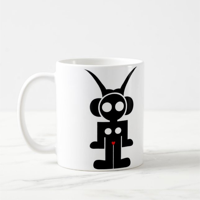 LIQUID SKY DRINK  UFO DRIVE COFFEE MUG (Left)