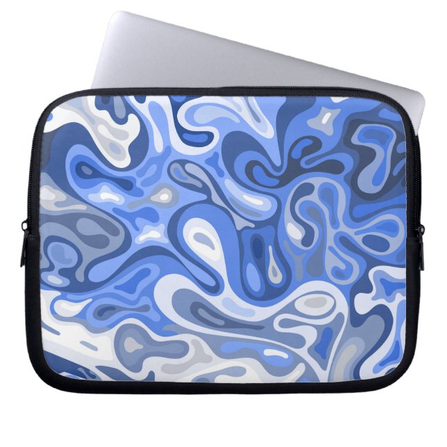 Liquid surface 10 laptop sleeve (Front)