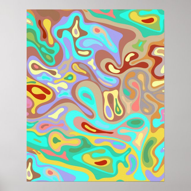 Liquid surface 12 poster (Front)