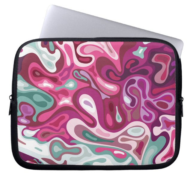 Liquid surface 3 laptop sleeve (Front)