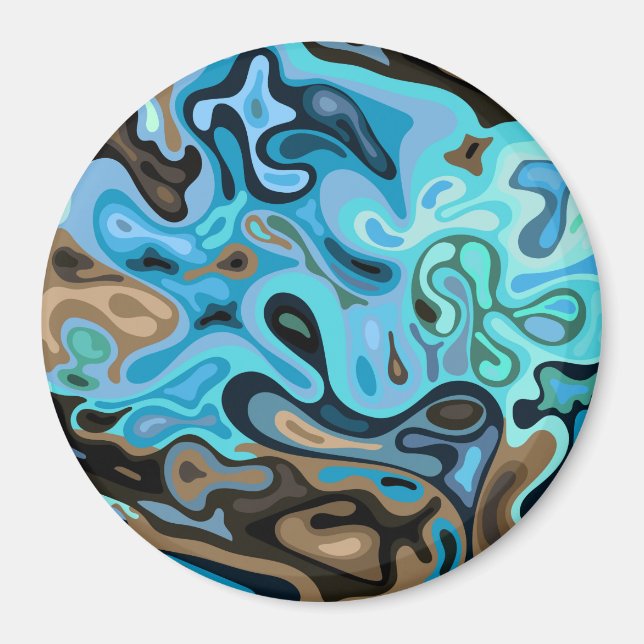 Liquid surface 6 magnet (Front)