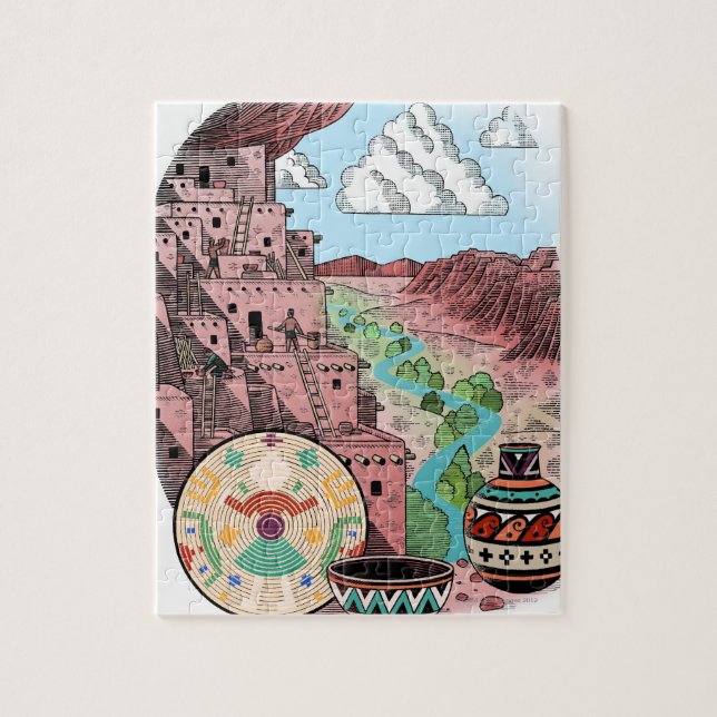 LiquidLibrary 9 Jigsaw Puzzle (Vertical)