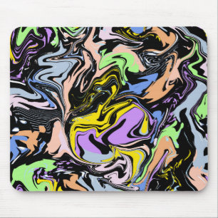Liquify Abstraction Mouse Pad