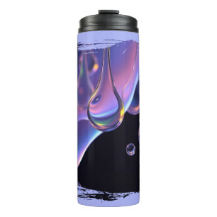 Liquify - AI Fantasy Sci-Fi Art Print Thermal Tumbler