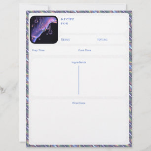 Liquify - Binder Insert Recipe Card