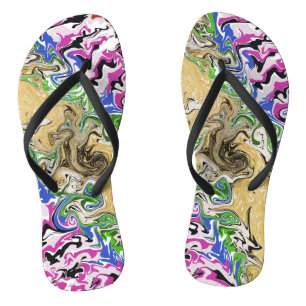 Liquify multicolours jandals