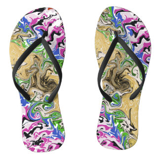 Liquify multicolours jandals