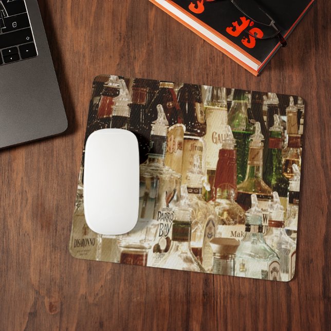 Liquor Bottles Mousepad (Creator Uploaded)