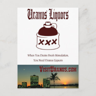 Liquor Store Postcard