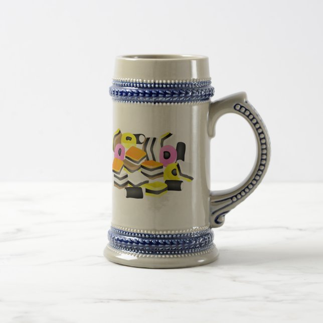 Liquorice Allsorts Beer Stein (Right)
