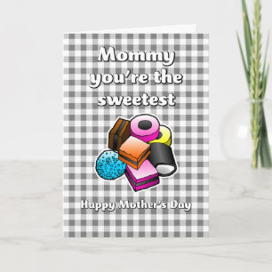 Liquorice Allsorts Mothers Day Card