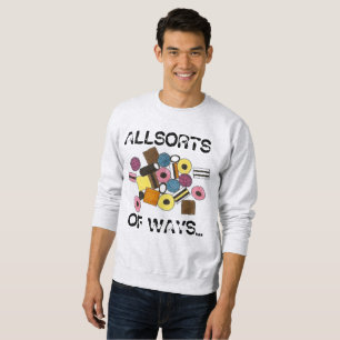 Liquorice Allsorts of Ways Candy Sweatshirt