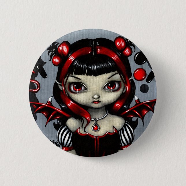 "Liquorice Fairy" Button (Front)