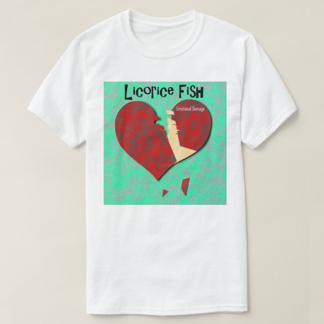 Liquorice Fish Emotional Damage T-Shirt (Design Front)