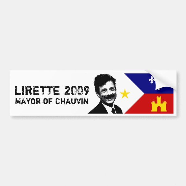 LIRETTE 2009 BUMPER STICKER (Front)