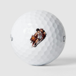 Liron #23 Anime Basketball  Golf Balls
