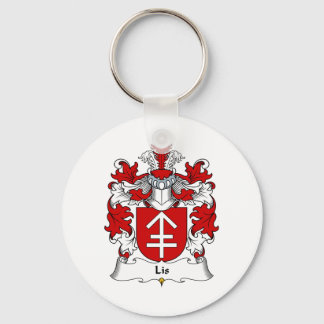 Lis Family Crest Key Ring