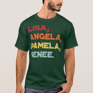 Lisa Angela Renee Around The Way Girl Vintage Retr T-Shirt
